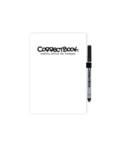 Correctbook A5 Scratch Blanco Inspirational White